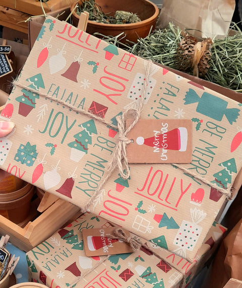 Christmas Bun-dle gift wrap box